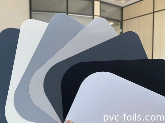 Película decorativa de PVC branco de cor sólida de toque suave 1400 mm de largura para decoração de interiores