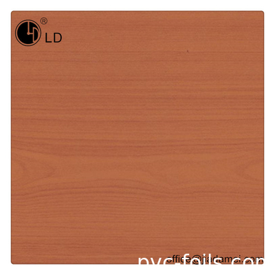 filme decorativo de madeira do PVC da cor de 0.16mm para a laminação da porta de WPC
