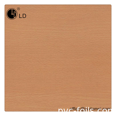 filme decorativo de madeira do PVC da cor de 0.16mm para a laminação da porta de WPC