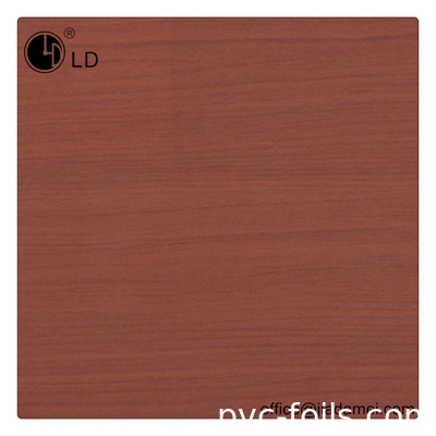 Filme da laminação do PVC da largura 1260mm da espessura 0.18mm para a porta de WPC