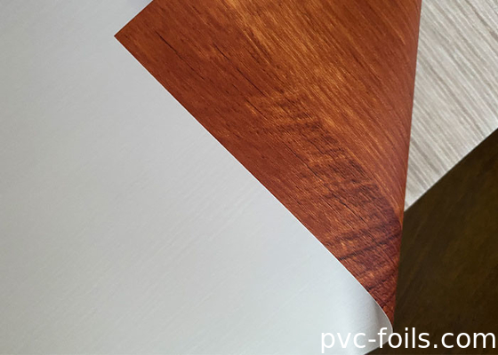 Película de laminação de PVC semi-rígida para decoração de superfícies de painéis de plástico