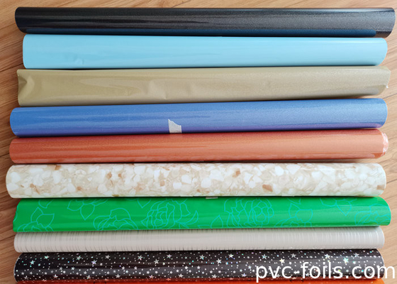 Rolo de filme de PVC auto-aderente para decoração de móveis