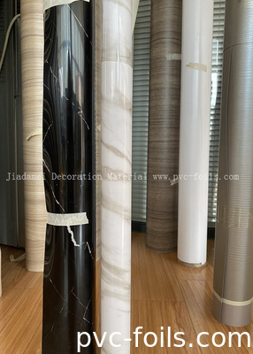Embalado em rolo novo design de mármore auto-aderente filme de PVC para decoração de superfície
