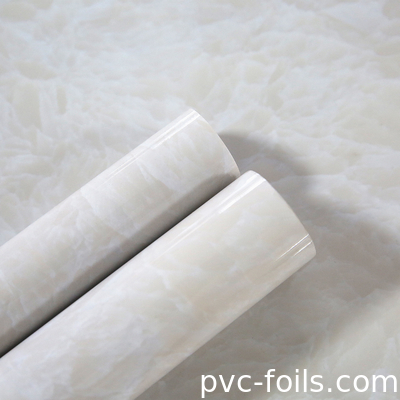 Película decorativa de laminação de PVC resistente aos raios UV para revestimentos de janelas de PVC