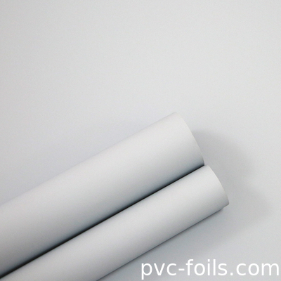 Filme decorativo de PVC branco de cetim super mate para portas de armários de cozinha