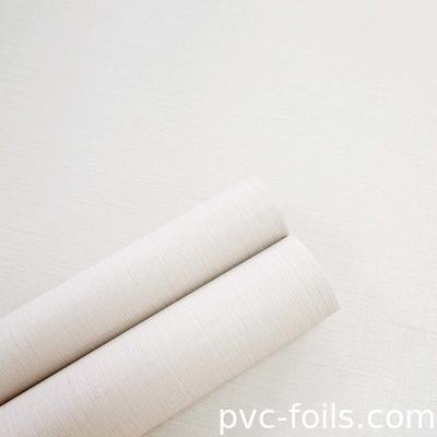 Rolo gravado tela da folha da membrana do PVC para portas do MDF, pressão da membrana