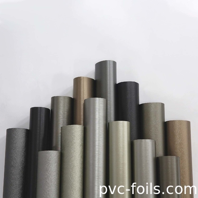 Película de PVC auto-aderente em rolos para decoração de superfícies