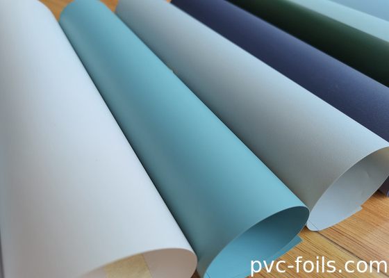 Rolo de filme decorativo de PVC anti-impressão digital de toque suave para imprensa de membrana