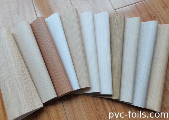 Super Matte Wood Grain PVC Film para Armário e Decoração de Móveis