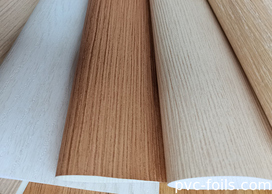 Filme decorativo de PVC com efeito de madeira realista para mobiliário e decoração de armários
