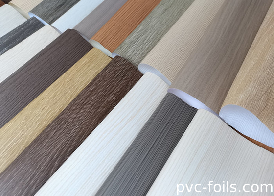 Foshan Grão de madeira auto-aderente PVC adesivos de móveis para decoração de superfície