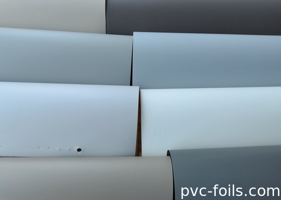 Película decorativa de PVC de superfície mate durável para transformação de móveis