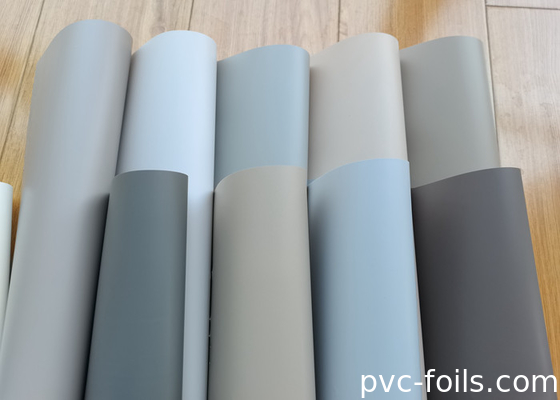 Película decorativa de PVC de superfície mate durável para transformação de móveis