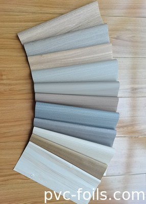 Filtro de PVC para decoração de superfícies de móveis