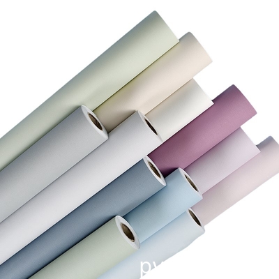 Folha decorativa de PVC de cor sólida para portas e armários de membrana