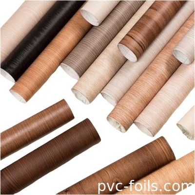 Baixo MOQ Impressão digital de filme decorativo de PVC para decoração doméstica DIY