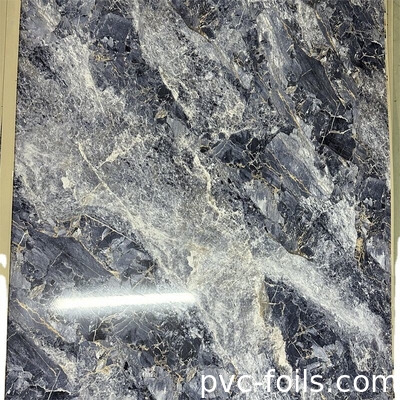 Novo Design 2025 Stone Style PVC Wrap Film para portas de armário e laminação de folhas de PVC