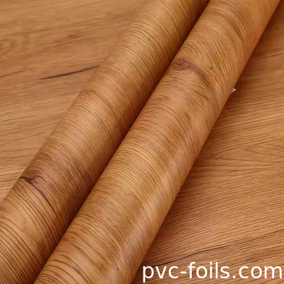 Folha de revestimento de PVC de grãos de madeira supermate para decoração de painéis de parede WPC