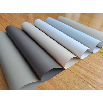 Película de PVC auto-aderente de cor cinza para decoração de portas de armários - Película de vinil fácil de descascar e aderir