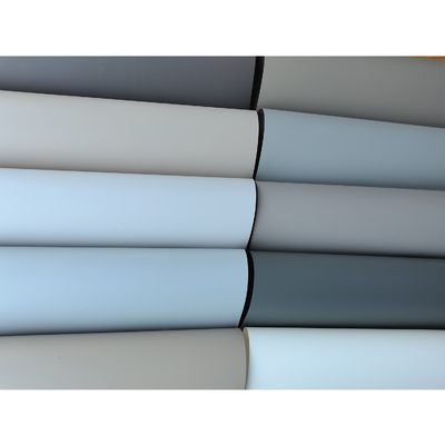 Adesivos de PVC auto-aderentes de cor sólida para decoração de portas de armários - impermeáveis e duráveis