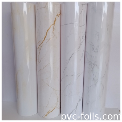 Home Decorativo Impermeável PVC Folha de Mármore Auto-Adesivo Adesivos Papel de parede Papel de contato Para Kitchen Countertop