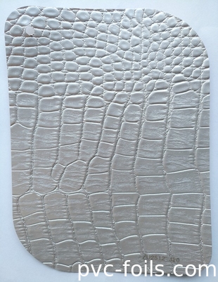 Folha decorativa autoaderente de PVC de textura de couro para cobrir móveis