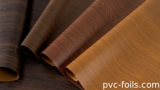 Itália Filme decorativo de madeira para móveis de PVC - Imitação de óleo misturado