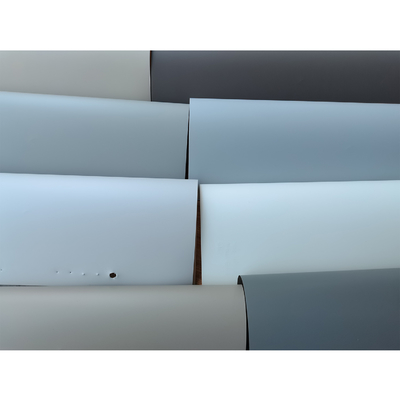 Folha de laminação de PVC de cor sólida Super Matte para móveis e portas