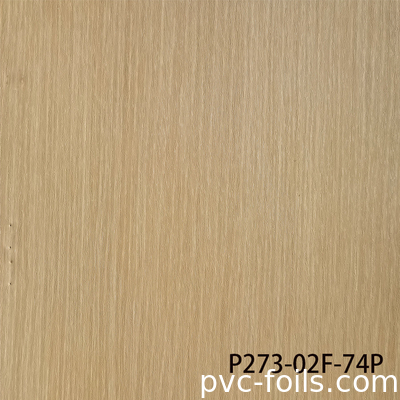Película decorativa de madeira em PVC de textura em matte premium para portas de membrana