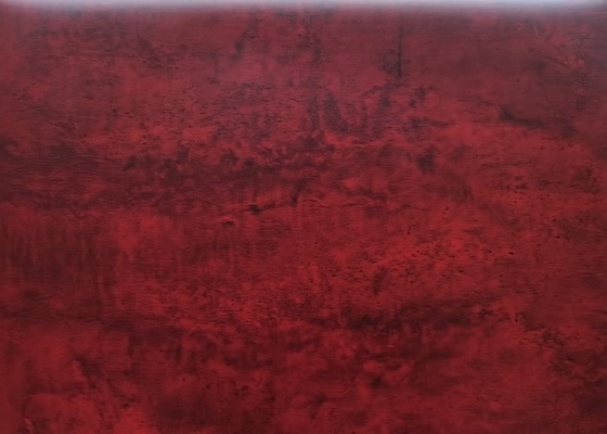 Textura da grão do Pvc Matte Decorative Furniture Film Wood da folha