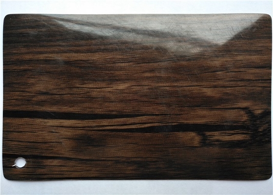 Filme decorativo interior do Pvc para a madeira 0.3mm do banheiro da cozinha