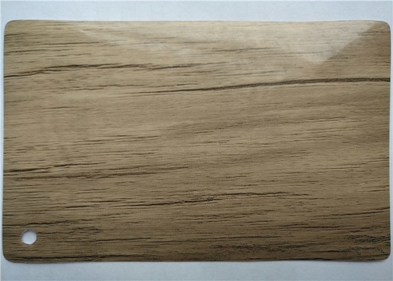 Filme decorativo interior do Pvc para a madeira 0.3mm do banheiro da cozinha