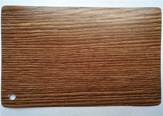 Teste padrão de madeira decorativo 0.6mm do Mdf de Matte Pvc Foil Laminated On