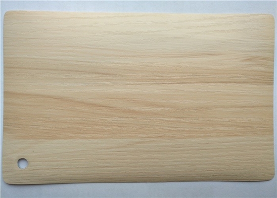 Teste padrão de madeira decorativo 0.6mm do Mdf de Matte Pvc Foil Laminated On