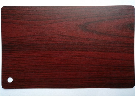 Rolo do vinil de Matte Pvc Wood Grain Surface esparadrapo para o MDF dado forma
