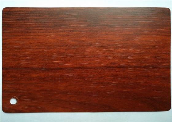 Teste padrão de madeira decorativo 0.6mm do Mdf de Matte Pvc Foil Laminated On