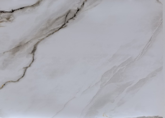 Papel de parede autoadesivo do filme de mármore estratificado do efeito