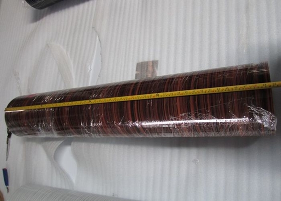 Folha de PVC de móveis de alto brilho, folha de porta de gabinete de rolos 0,12-0,25 mm