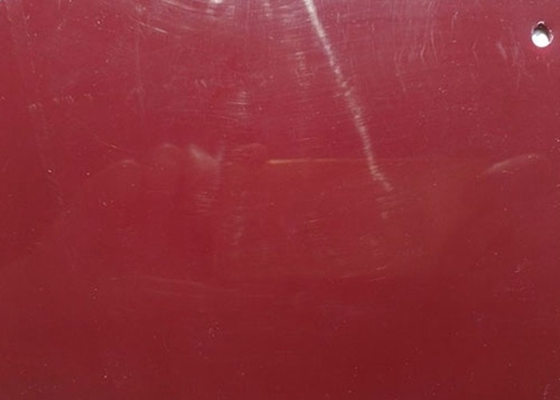 Porta interior branca de filme de folha do Pvc de um brilho de 0,2 milímetros