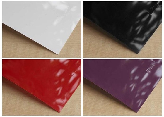 Canais de mobiliário de PVC de alto brilho para decoração de portas de armários