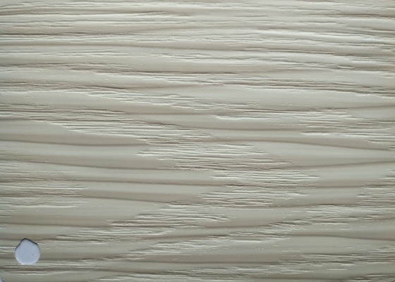 Folha decorativa gravada 500m do PVC da grão da madeira/rolo para o armário