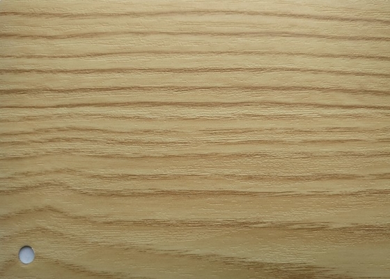 teste padrão decorativo da grão da madeira da espessura da folha 0.50mm do PVC do resíduo metálico