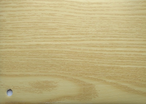 Folha de madeira do Pvc da membrana da grão para a decoração de superfície das portas do Mdf da forma