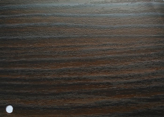 Porta autoadesiva Matte Wood Effect do Pvc da folha da mobília 0.25mm