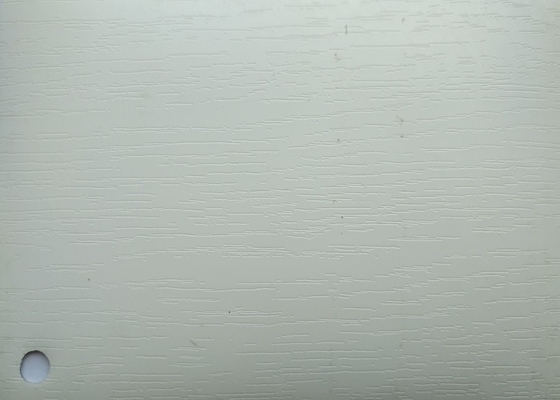 A cor branca gravou do efeito tridimensional decorativo do filme do PVC a laminação quente
