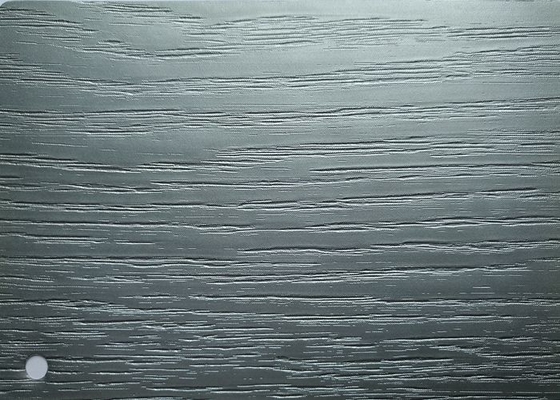 Filme de madeira tridimensional do Pvc da grão para a decoração de superfície interior