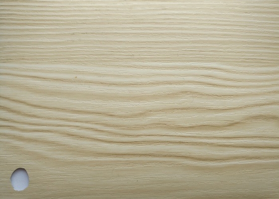 teste padrão decorativo da grão da madeira da espessura da folha 0.50mm do PVC do resíduo metálico