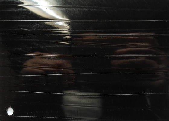 Folha gravada vermelha da membrana do PVC 3D para a decoração interior da mobília