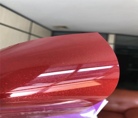 filme metalizado 0.6mm do Pvc para o sólido de alto brilho da tampa do armário