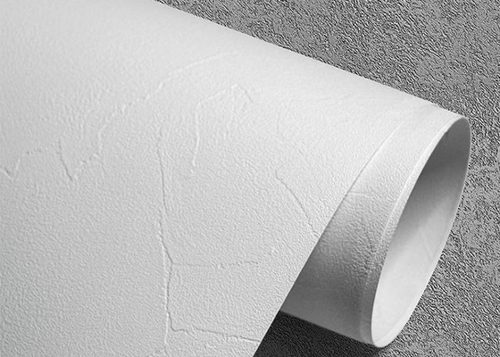 Folha estratificada decorativa do Pvc da textura do cimento para o banheiro da parede